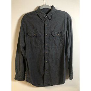Carhartt S202 Men's Gray Long Sleeve Chambray M